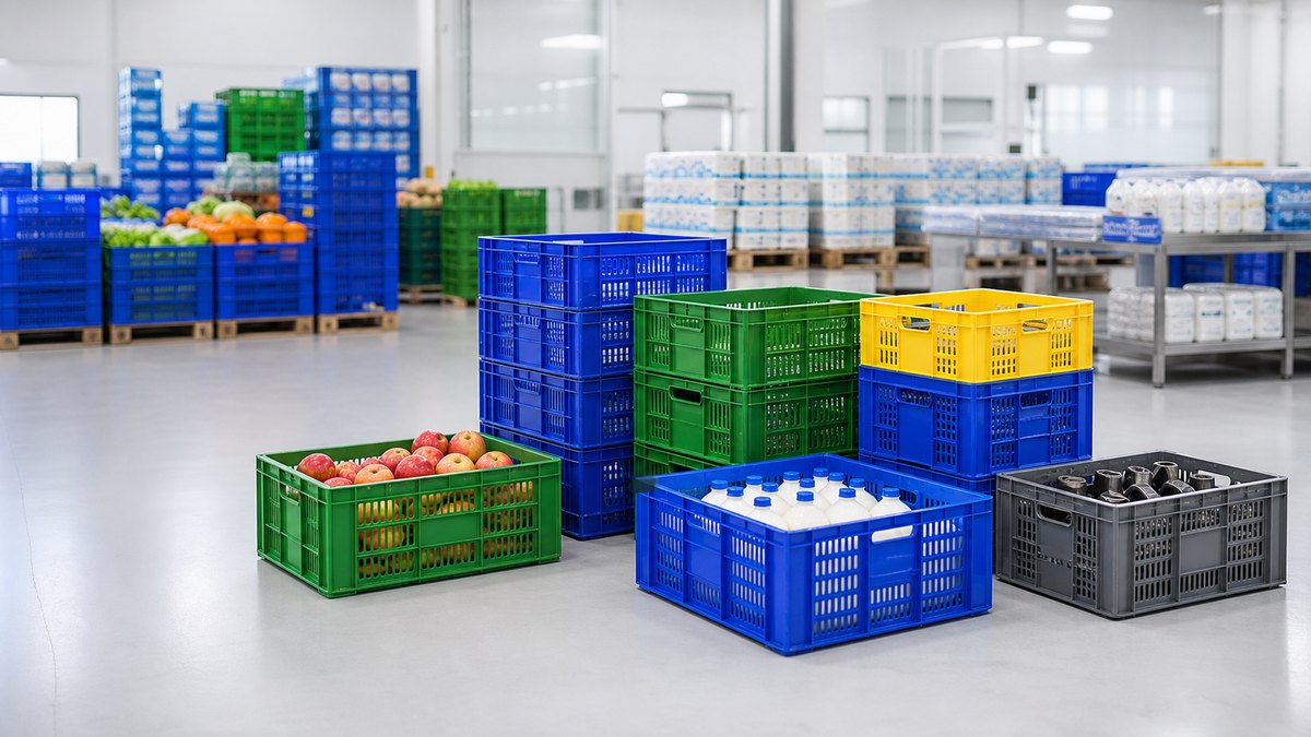 چطور سبد پلاستیکی مناسب میوه، لبنیات یا قطعات صنعتی را انتخاب کنیم؟